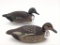 Pair of Green Wing Teal by LL Bean