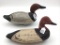 Lot of 2 Decoys From North Carolina-Canvasback