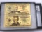 Lot of 2 Gold Plate or Gold Foil Including