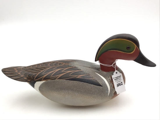 Green Wing Teal by Reisinger