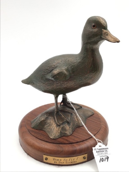 Bronze Duckling by Dan Ellberg-Born to Fly