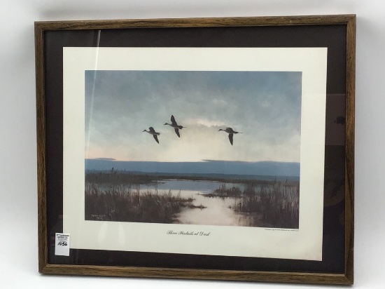 Framed & Signed Print-Three Pintaisl at