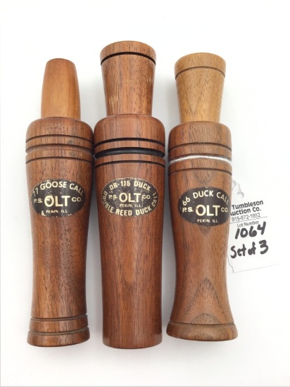 Lot of 3 PS Olts Calls Pekin, IL Including