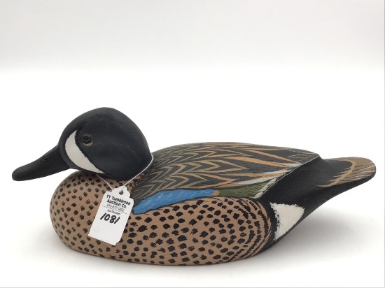Blue Wing Teal by R. Schiebel-1980