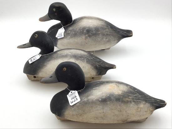 Lot of 3 Wildfowler Blue Bills