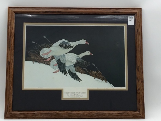 Framed Signed & Numbered Print-