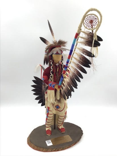 Very Fine Lakota Sioux Traditional Indian Dancer