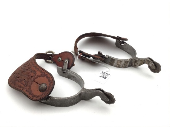 Pair of Nice Vintage Stirrups w/ Matching Numbers
