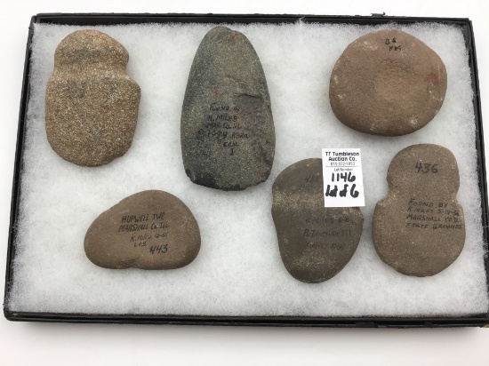 Group of Artifact Stones-Found by Ken Miles