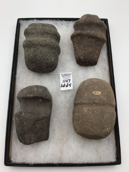 Lot of 4 Axes Found by Ken Miles, Henry, IL