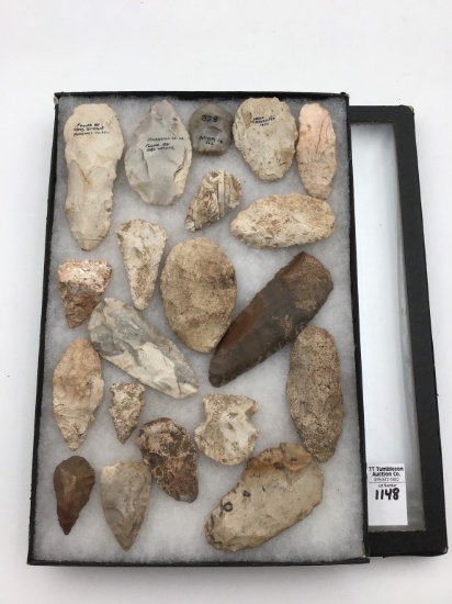Group of Various Arrowheads-Most Found in