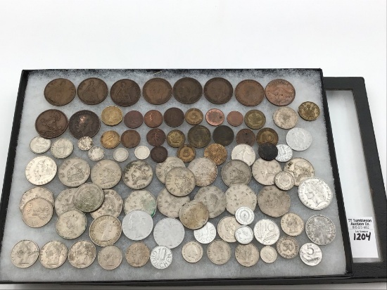 Group of Various Foreign Coins-Several