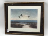 Framed & Signed Print-Three Pintaisl at
