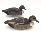Pair of Green Wing Teal by LL Bean