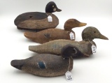 Lot of 4 Various Decoys Including 3 Victor