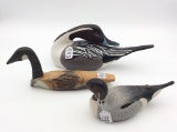 Lot of 3 Contemp. Decoys Includng Pintail