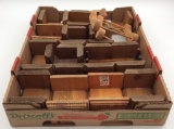 Group of Various Wood Decoy Stands