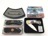 Lot of 4 Folding Knives-NIB Including