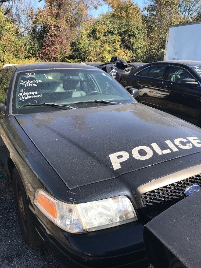 FORD CROWN VIC-SALVAGE TITLE