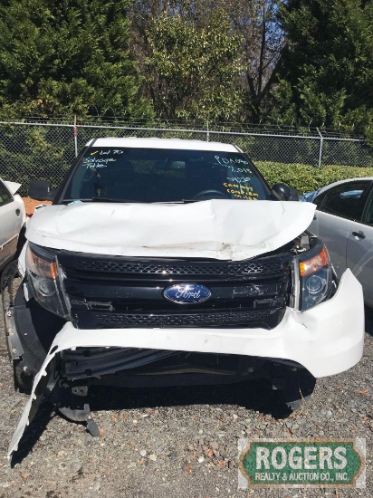 2015, FORD, EXPLORER INTR, MID SIZE SUV, 1FM5K8AR6FGB61203, SALVAGE TITLE/MILEAGE UNKNOWN
