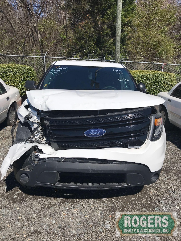 2014 Ford Explorer Intr Mid Size Suv 1fm5k8ar8egc60085 62472 Miles Salvage Title Online Auctions Proxibid explorer ford suv on 2014 Ford Explorer Intr Mid Size Suv 1fm5k8ar8egc60085 62472 Miles Salvage Title Online Auctions Proxibid