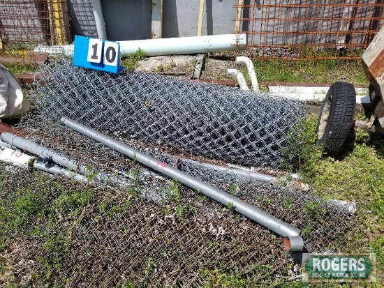 Roll of wire fencing/chain link