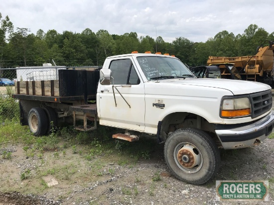 1996 FORD F450 UTILITY 4W