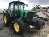 John Deere Tractor 7130, 6183 Hrs, Eng#6068HL280-DD21341, Enclosed Cab, A/C, Radio, Tilt Steering is