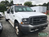 2002 Ford F450, 7.3L Super Duty, Utility Truck, Power Stroke Diesel, 156869 miles, 1FDXW46FX2EB4691