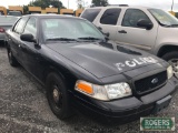 2011 Ford Crown Vic, 4.6, 84204 miles, Has Shield, No Console, 2FABP7BV8BX183115