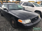 2011 Ford Crown Vic, 4.6L, 84704 miles, Has Shield, No Console, 2FABP7BVXBX154330