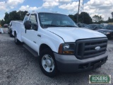 2005 Ford F350XL Super Duty Utility Truck Power Stroke Diesel, 6.0, 110444 Miles, 1FDWX30P35EB48105