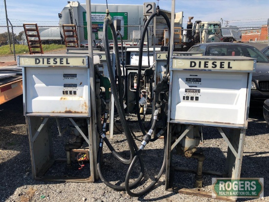 9 Gas/Diesel Pumps