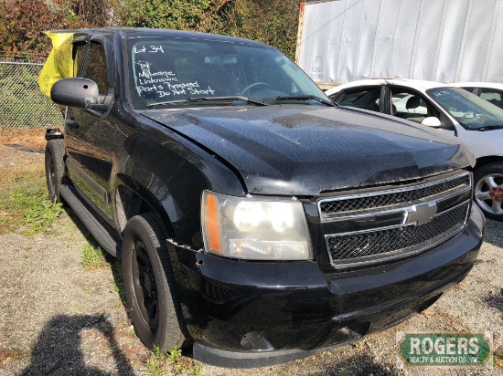 2014 Chevy Tahoe-SALVAGE TITLE