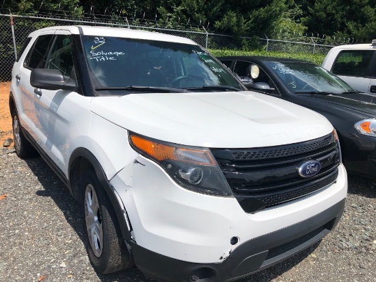 2014 - FORD  EXPLORER INTR