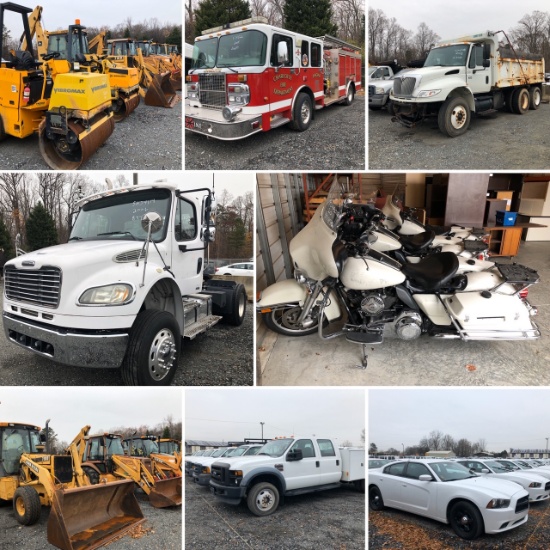 CHARLOTTE/MECKLENBURG CNTY ROLLING STOCK AUCTION!