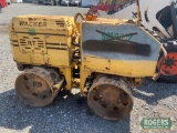 1997 WACKER RT820RC WALK BEHIND ROLLER