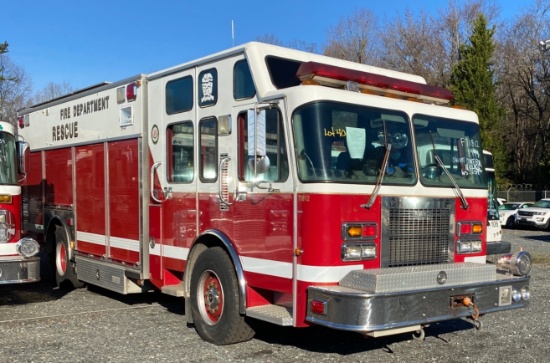 1999 SPARTAN RESERVE FIRE RESCUE TRUCK