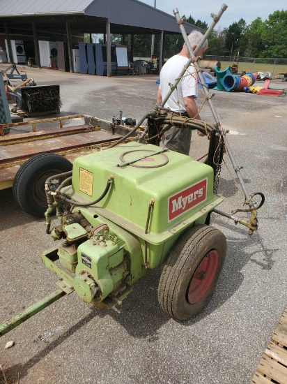 Myers boom sprayer