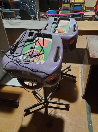 2 purple ignite learning curriculum on wheels