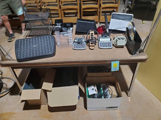 2 tables and contents