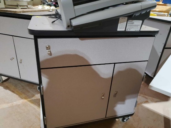 Computer cart and.contents