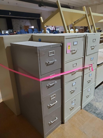 5 filing cabinets