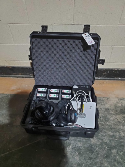 Telex elextronic system coaches intercom