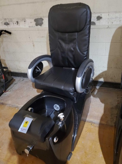Salon pedicure chair