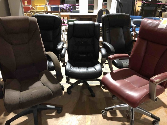5 desk chairs