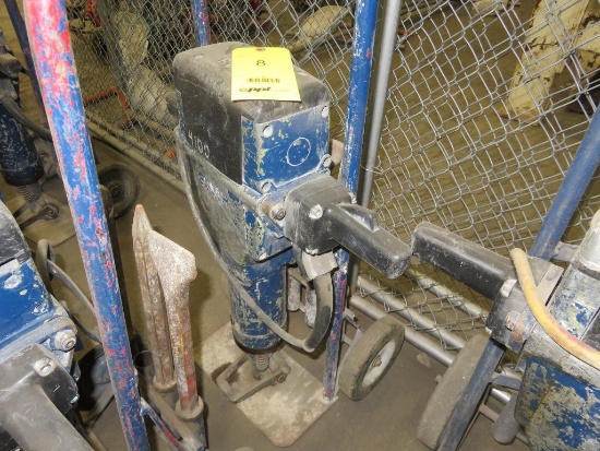 LOT: Bosch Brute Demolition Hammer w/Cart