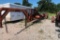 2011 20 ft. Shop-Built Water Transfer Gooseneck Manifold Trailer, S/N 10284807B, Flex Pipe Racks,