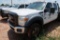 2011 Ford Crew Cab Flatbed Roustabout Truck Model F-550, VIN 1FD0W5HT0BEA55737, 6.7L V8 Diesel,