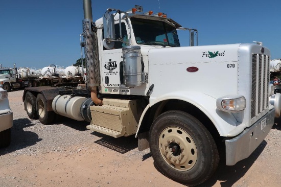 2011 Peterbilt Tandem-Axle Truck Tractor Model 388, VIN 1XPWD49X5BD128363, Cummins ISX Diesel, 6x4,